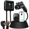 EVIQO Level 2 EV Charger, if Plug-In 40A (9.6kW) or if Hardwired 48A (11.5kW), 240V, J1772 for Non-Tesla EVs