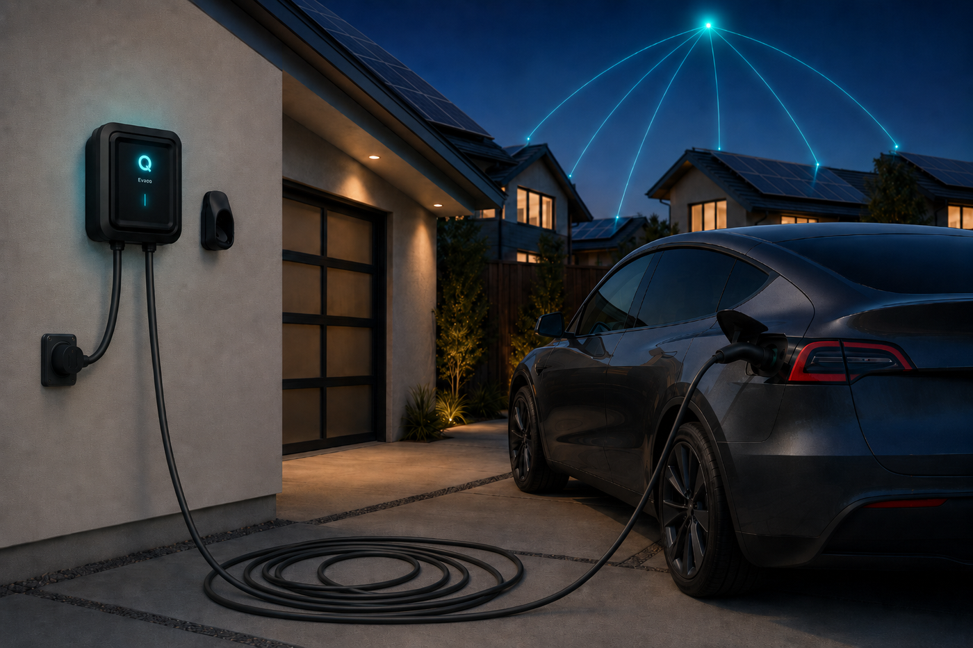 Virtual Power Plant — thousands of homes aggregated into flexible grid capacity