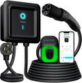 EVIQO NACS Level 2 EV Charger, 40A (9.6kW), 240V, NEMA 14-50 Plug In, for Tesla EVs