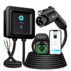 EVIQO Level 2 EV Charger, 48A (50A Max), 240V, Hardwired, J1772 for Non-Tesla EVs
