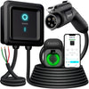 EVIQO Level 2 EV Charger, 48A (50A Max), 240V, Hardwired, J1772 for Non-Tesla EVs